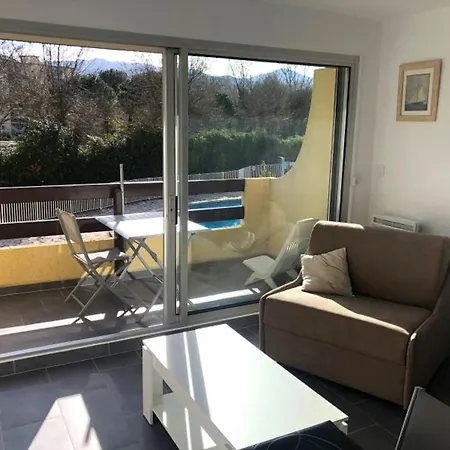 A Argeles-sur-mer, 4/5 Personnes, Piscine, Parking - Fr-1-837-45 Διαμέρισμα *